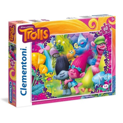 Trolls - puzzle 60 pièces - cle26958.7  Clementoni    072537